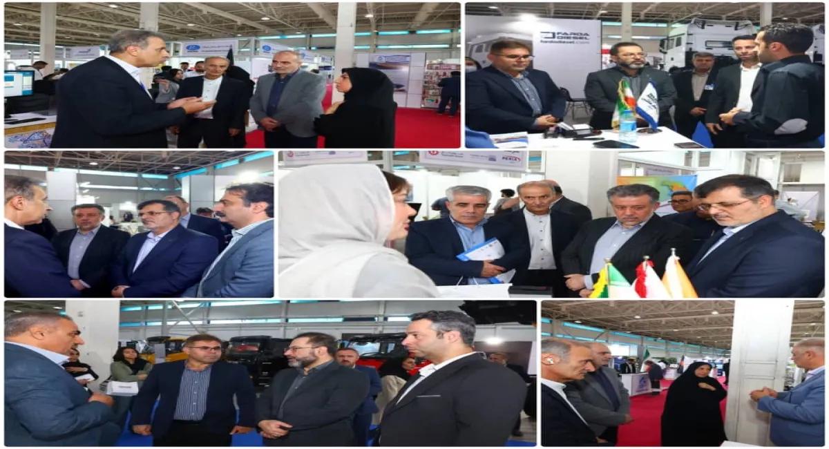بازدید مدیرعامل و اعضای هیأت‌مدیره شرکت سهامی نمایشگاه‌های بین‌المللی ج.ا.ایران از نخستین نمایشگاه «ایران زیرساخت»
