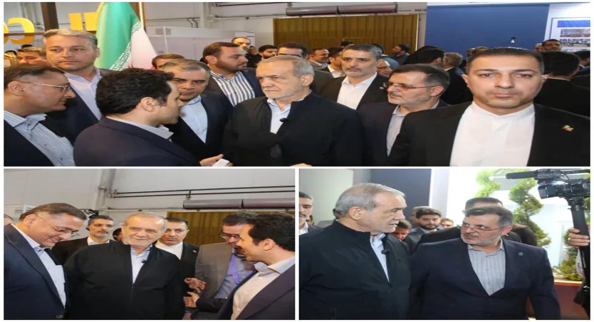 Visit of Masoud Pezeshkian, President of Iran, to the 29th International Oil, Gas, Refining, and Petrochemical Exhibition