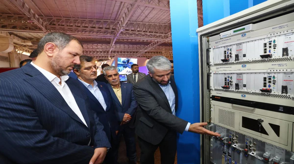 بازدید رئیس شورای عالی استان‌ها از ششمین نمایشگاه حمل و نقل و لجستیک