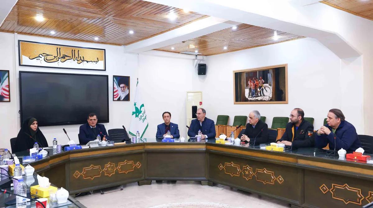 نشست مشترک اعضاء کمیته اجرایی اکسپو بلگراد با مسئولان کانون پرورش فکری کودکان و نوجوانان