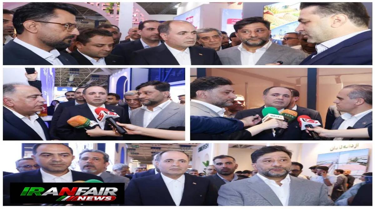 بازدید وزیر جهاد کشاورزی از بیست‌ و پنجمین نمایشگاه بین المللی دام و طیور و صنایع وابسته