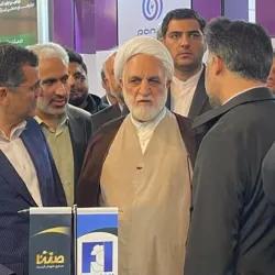 بازدید رئیس قوه قضاییه از نمایشگاه فناوری نانو