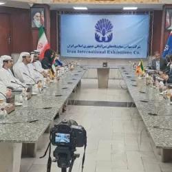در حاشیه ششمین نمایشگاه iranexpo برگزار شد؛ نشست مشترک وزیر صنعت، معدن و تجارت با معاون وزیر امارات