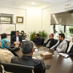 دیدار رئیس و اعضای انجمن غرفه‌سازان تهران با عضو هیات مدیره و سرپرست شرکت سهامی نمایشگاه‌های بین‌المللی جمهوری اسلامی ایران