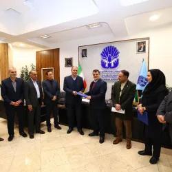 معاون امور نمایشگاهی شرکت سهامی نمایشگاه‌های بین‌المللی جمهوری اسلامی ایران معارفه شد