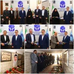 به مناسبت روز بزرگداشت مقام شهدا برگزار شد؛ دیدار مدیرعامل شرکت سهامی نمایشگاه‌های بین‌المللی ج.ا.ایران با خانواده‌های شهدا