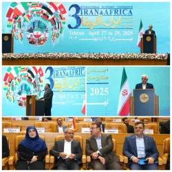 با حضور رئیس‌جمهور؛ سومین اجلاس همکاری‌های ایران و آفریقا آغاز به کار کرد