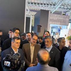 بازدید رئیس سازمان بازرسی کل کشور از نمایشگاه بین‌المللی نفت، گاز، پالایش و پتروشیمی