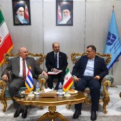 در دیدار مدیرعامل شرکت سهامی نمایشگاه‌های بین‌المللی ایران و سفیر کوبا در تهران تاکید شد؛  تسهیل حضور فعالان اقتصادی در نمایشگاه های دو کشور