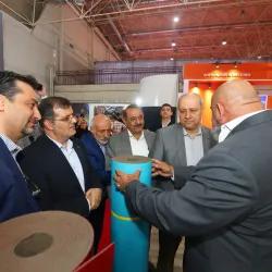 بازدید معاون وزیر ورزش از نمایشگاه ورزش و تجهیزات ورزشی