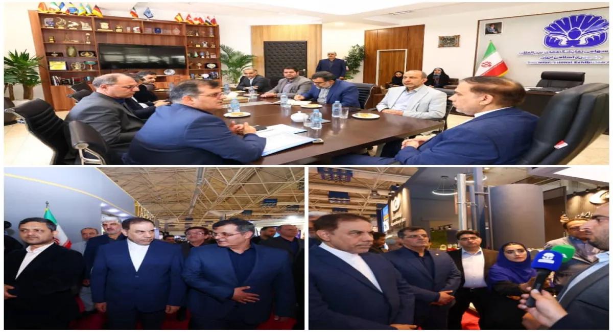 بازدید معاون قوه قضاییه از نمایشگاه ایران اکسپو ۲۰۲۵