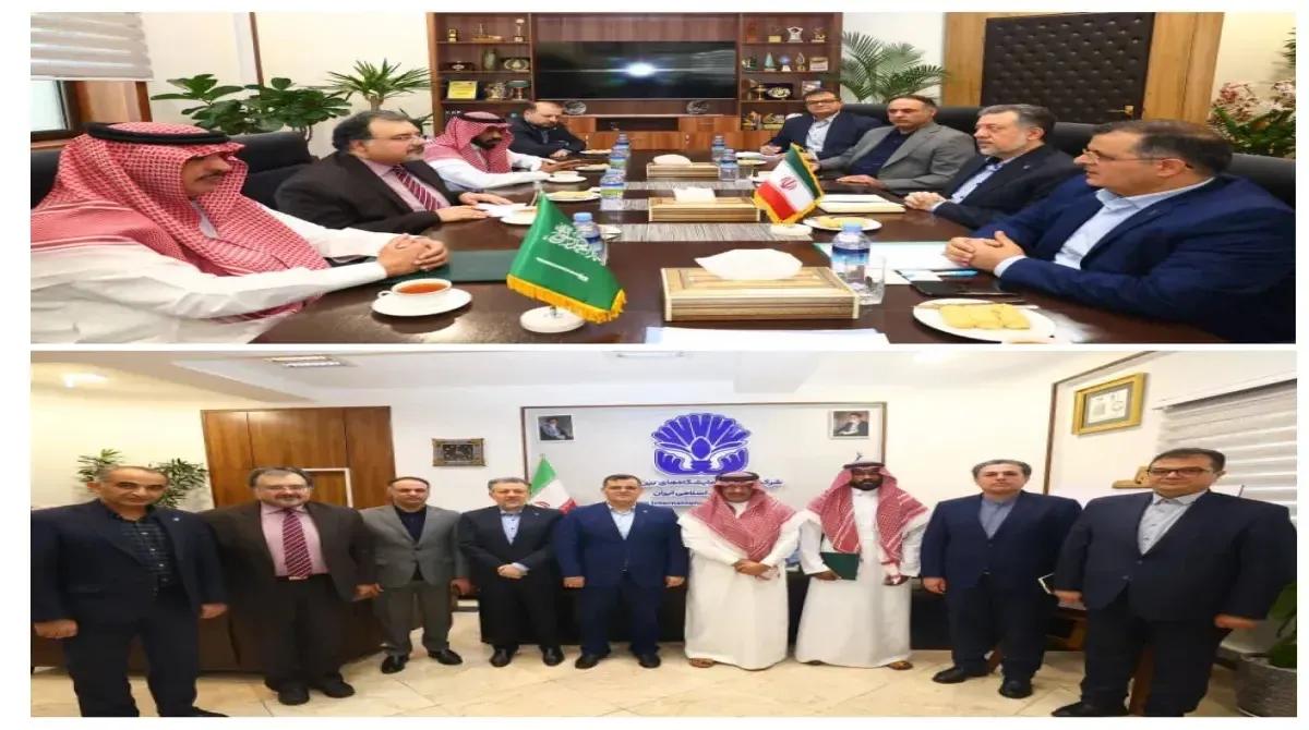 Meeting of the Saudi Arabian Ambassador with senior managers of the Islamic Republic of Iran International Exhibition; emphasis on expanding exhibition cooperation and Ir
