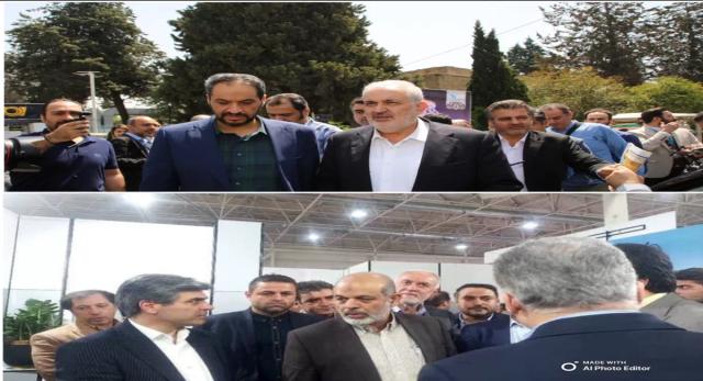 بازدید وزیر صمت و وزیر کشور از نمایشگاه ایران اکسپو